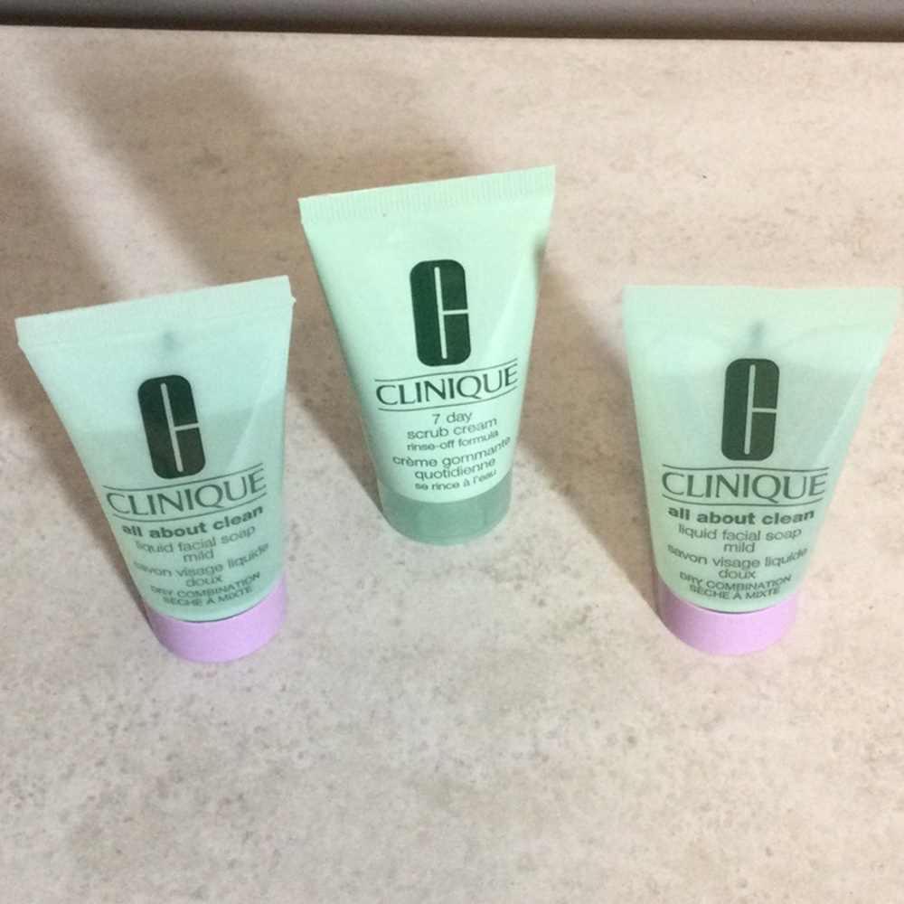 NWT Clinique Skincare Travel Size Trio